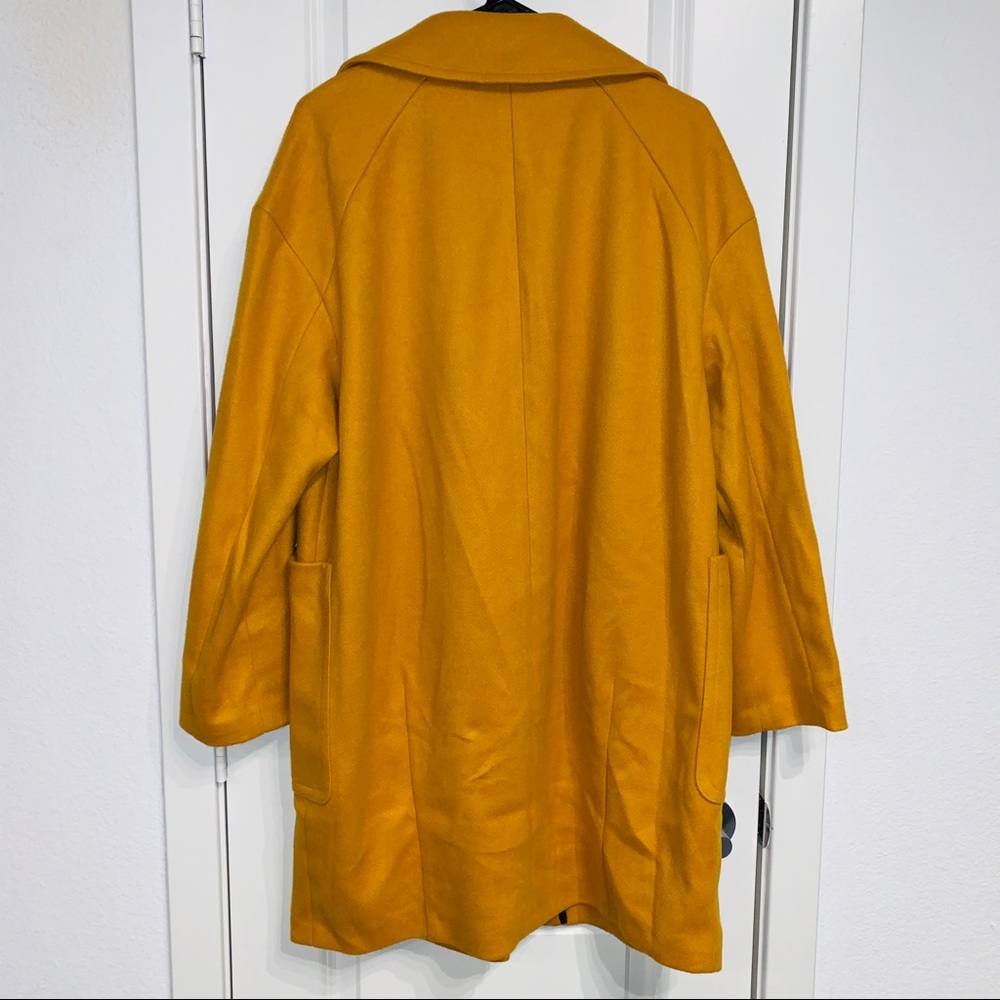 LAST Sz 12 NWT TopShop | Carly Long Coat - Picture 9 of 11